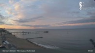 Archiv Foto Webcam Timmendorfer Strand: Ausblick Meerwasserhallenbad 20:00