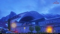 Archived image Webcam View at the famous Passion Theater in Oberammergau 19:00