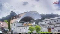 Archiv Foto Webcam Blick auf das Passionstheater Oberammergau 13:00
