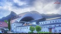 Archiv Foto Webcam Blick auf das Passionstheater Oberammergau 17:00