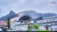 Archived image Webcam View at the famous Passion Theater in Oberammergau 05:00