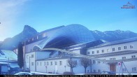 Archived image Webcam View at the famous Passion Theater in Oberammergau 07:00