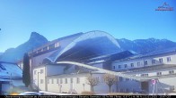 Archived image Webcam View at the famous Passion Theater in Oberammergau 09:00