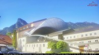 Archiv Foto Webcam Blick auf das Passionstheater Oberammergau 07:00