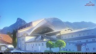 Archiv Foto Webcam Blick auf das Passionstheater Oberammergau 17:00