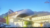 Archived image Webcam View at the famous Passion Theater in Oberammergau 06:00