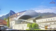 Archived image Webcam View at the famous Passion Theater in Oberammergau 07:00