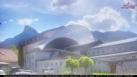 Archived image Webcam View at the famous Passion Theater in Oberammergau 13:00