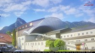 Archived image Webcam View at the famous Passion Theater in Oberammergau 07:00