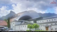 Archived image Webcam View at the famous Passion Theater in Oberammergau 09:00