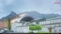 Archiv Foto Webcam Blick auf das Passionstheater Oberammergau 17:00