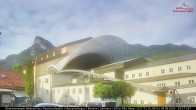 Archived image Webcam View at the famous Passion Theater in Oberammergau 06:00