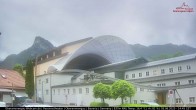 Archiv Foto Webcam Blick auf das Passionstheater Oberammergau 13:00