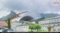 Archiv Foto Webcam Blick auf das Passionstheater Oberammergau 09:00