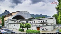 Archiv Foto Webcam Blick auf das Passionstheater Oberammergau 13:00