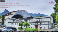 Archived image Webcam View at the famous Passion Theater in Oberammergau 06:00