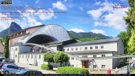 Archiv Foto Webcam Blick auf das Passionstheater Oberammergau 09:00