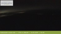 Archiv Foto Webcam Panoramablick Rodenecker Lüsner Alm 01:00