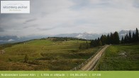 Archiv Foto Webcam Panoramablick Rodenecker Lüsner Alm 06:00