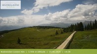 Archiv Foto Webcam Panoramablick Rodenecker Lüsner Alm 13:00