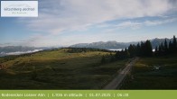 Archiv Foto Webcam Panoramablick Rodenecker Lüsner Alm 05:00