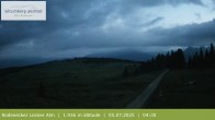 Archived image Webcam View around Rodenecker Lüsner Alm 03:00