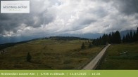 Archiv Foto Webcam Panoramablick Rodenecker Lüsner Alm 15:00