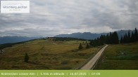 Archiv Foto Webcam Panoramablick Rodenecker Lüsner Alm 06:00