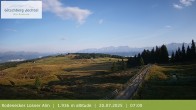 Archiv Foto Webcam Panoramablick Rodenecker Lüsner Alm 06:00