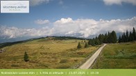 Archiv Foto Webcam Panoramablick Rodenecker Lüsner Alm 09:00