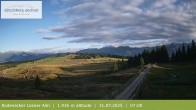 Archiv Foto Webcam Panoramablick Rodenecker Lüsner Alm 06:00