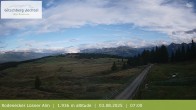 Archiv Foto Webcam Panoramablick Rodenecker Lüsner Alm 06:00