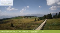 Archiv Foto Webcam Panoramablick Rodenecker Lüsner Alm 13:00