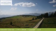 Archiv Foto Webcam Panoramablick Rodenecker Lüsner Alm 15:00