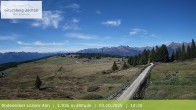 Archiv Foto Webcam Panoramablick Rodenecker Lüsner Alm 13:00
