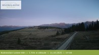 Archiv Foto Webcam Panoramablick Rodenecker Lüsner Alm 06:00