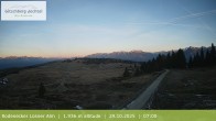 Archiv Foto Webcam Panoramablick Rodenecker Lüsner Alm 06:00