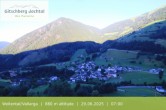 Archiv Foto Webcam Blick auf Weitental vom Gitschberg 06:00