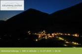 Archiv Foto Webcam Blick auf Weitental vom Gitschberg 03:00