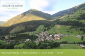 Archiv Foto Webcam Blick auf Weitental vom Gitschberg 06:00