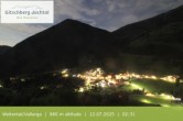 Archiv Foto Webcam Blick auf Weitental vom Gitschberg 01:00