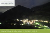 Archiv Foto Webcam Blick auf Weitental vom Gitschberg 23:00