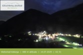 Archiv Foto Webcam Blick auf Weitental vom Gitschberg 01:00