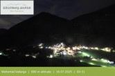 Archiv Foto Webcam Blick auf Weitental vom Gitschberg 23:00