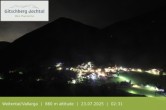 Archiv Foto Webcam Blick auf Weitental vom Gitschberg 01:00