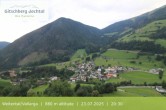 Archiv Foto Webcam Blick auf Weitental vom Gitschberg 19:00