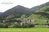 Archiv Foto Webcam Blick auf Weitental vom Gitschberg 06:00