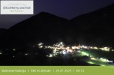 Archiv Foto Webcam Blick auf Weitental vom Gitschberg 03:00