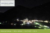 Archiv Foto Webcam Blick auf Weitental vom Gitschberg 23:00