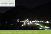 Archiv Foto Webcam Blick auf Weitental vom Gitschberg 01:00